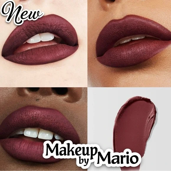 New NIB Makeup by Mario Ultra Suede Cozy Lip Crème - Vampish - Picture 8 of 9